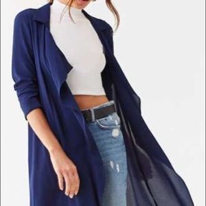 Navy Blue Duster
